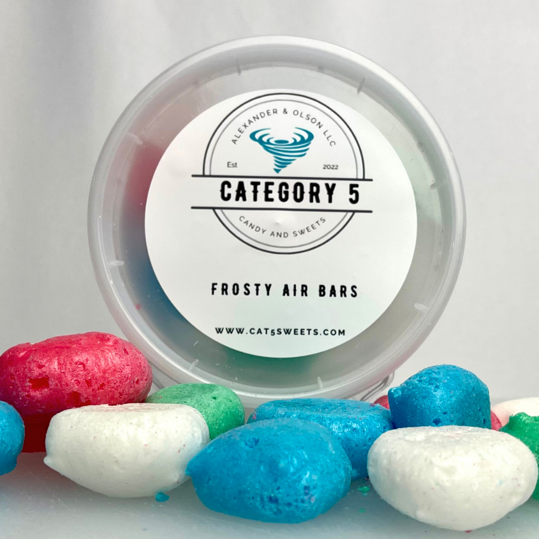 Frosty Air Bars (AirHeads Bars) - Freeze Dried Candy