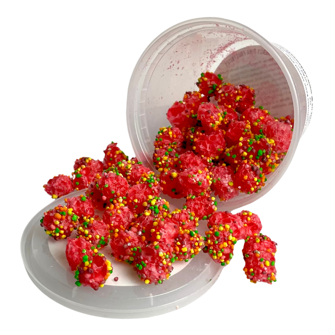 Pink FrostBites Gummy Cluster Candy - (Nerds Gummy Clusters) - Freeze Dried Candy