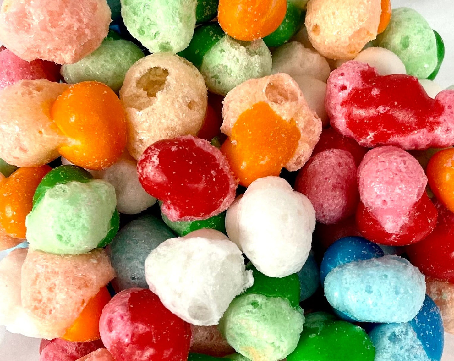 Freeze Dried Candy - Frosty Air Bites Delights - Freeze Air Heads Mini Bites