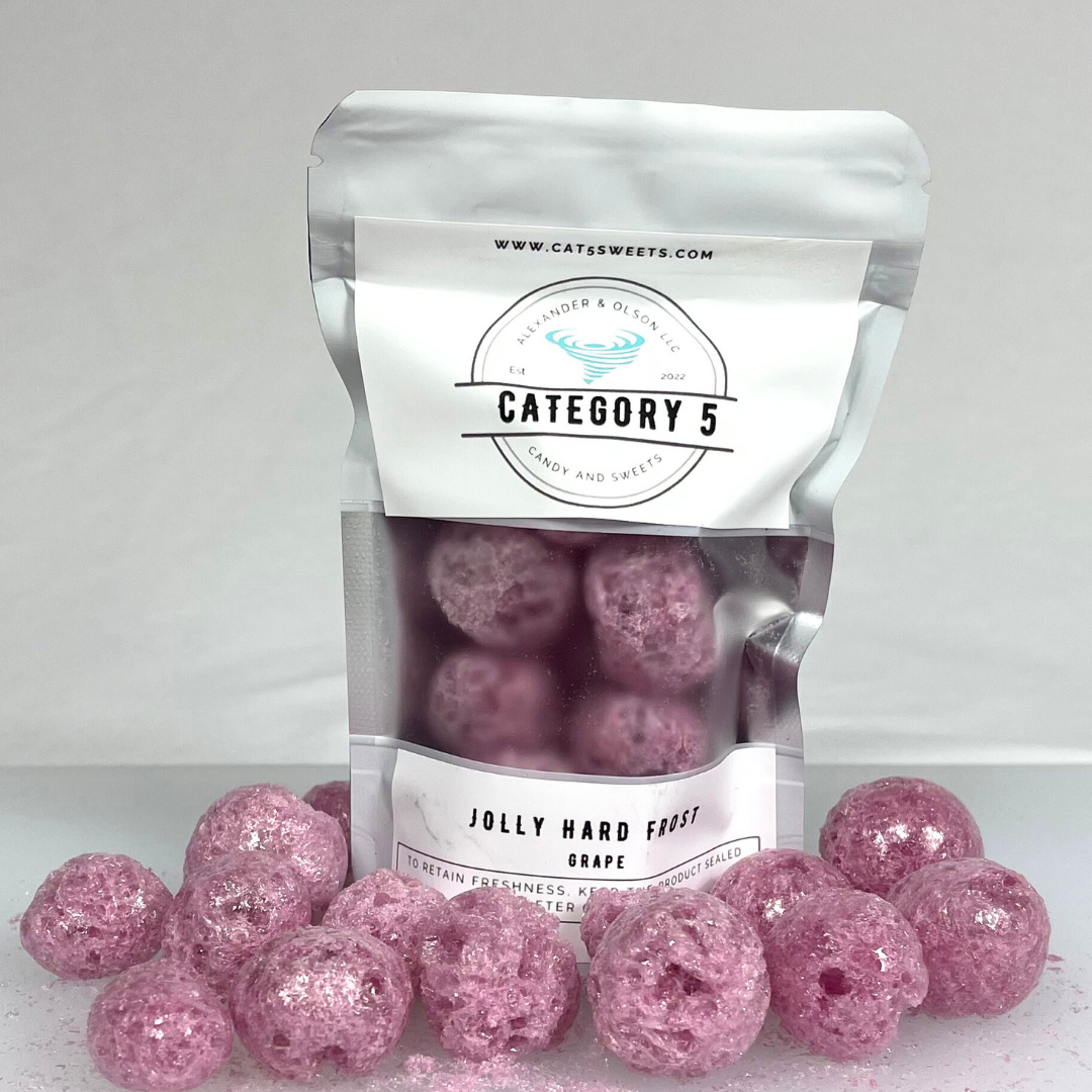 Grape Jolly Ranchers - Freeze Dried Candy - Freeze Dried Treats Freeze Dried Sweets Category 5 Candy and Sweets
