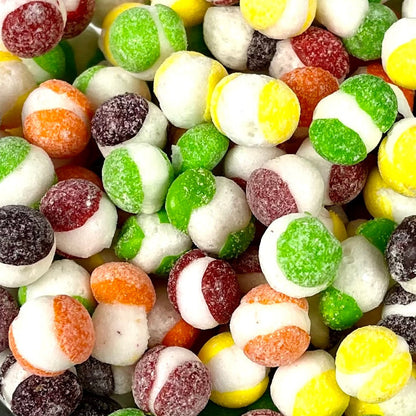 Freeze Dried Candy Sample Sour Mix Pack, Sour Lemonheads, Sour Skittles, Sour Tropical Hi-Chew Freeze Dried Sour Candy