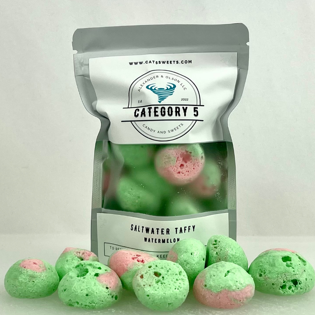 Category 5 Candy and Sweets · Products · Freeze Dried Candy - Watermelon Salt Water Taffy 